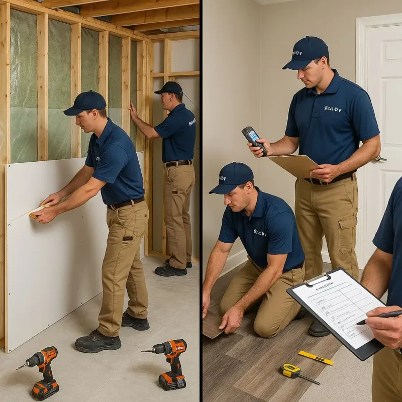 Repairs and Reconstruction process in Indian Springs, GA